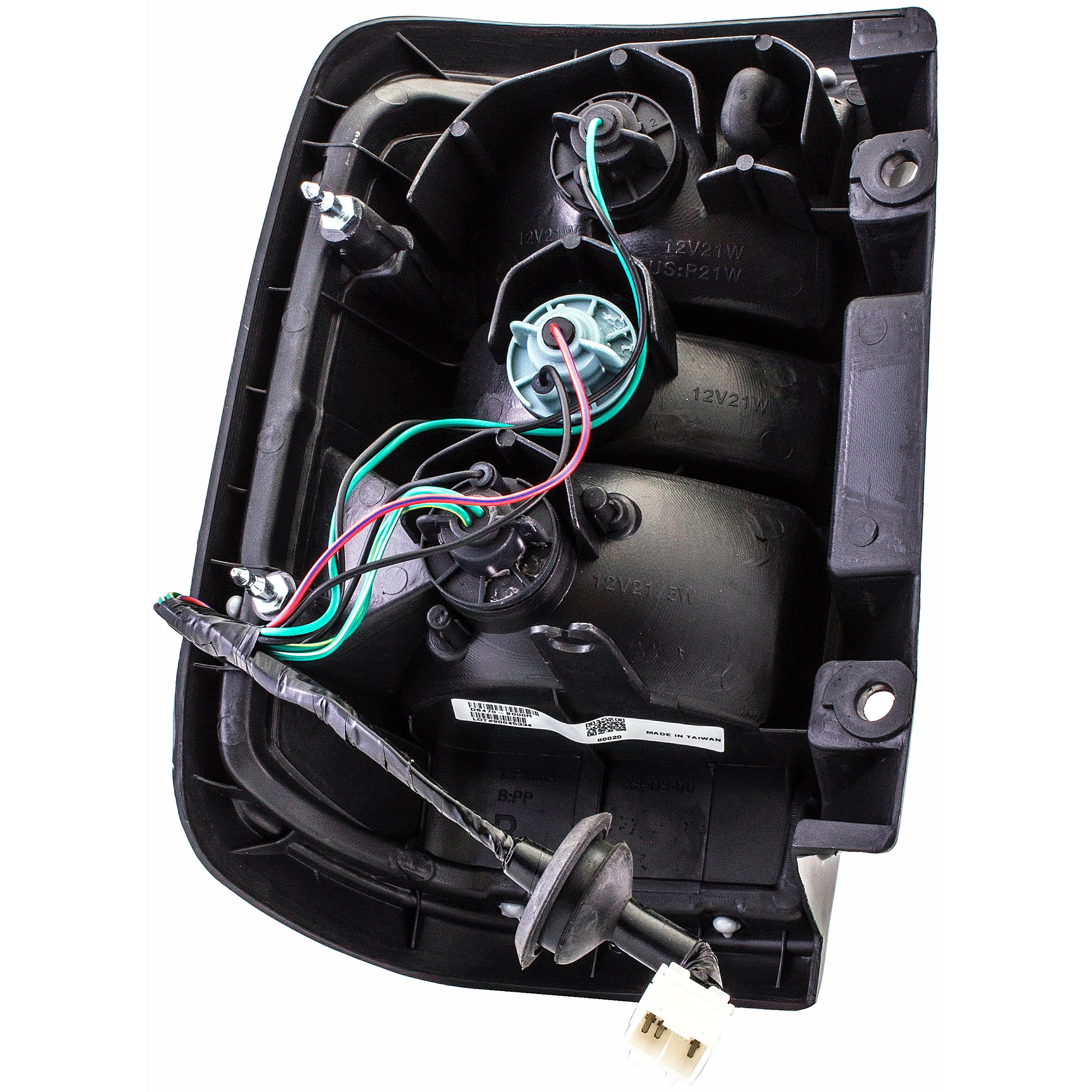 Dorman 1610803 Passenger Side Tail Light Assembly for Specific Nissan Models