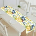 thumbnail image 1 of Camino de mesa africano ABPHQTO Flor de hibisco Plumeria Loro Mantel individual 35x180 cm, 1 of 1
