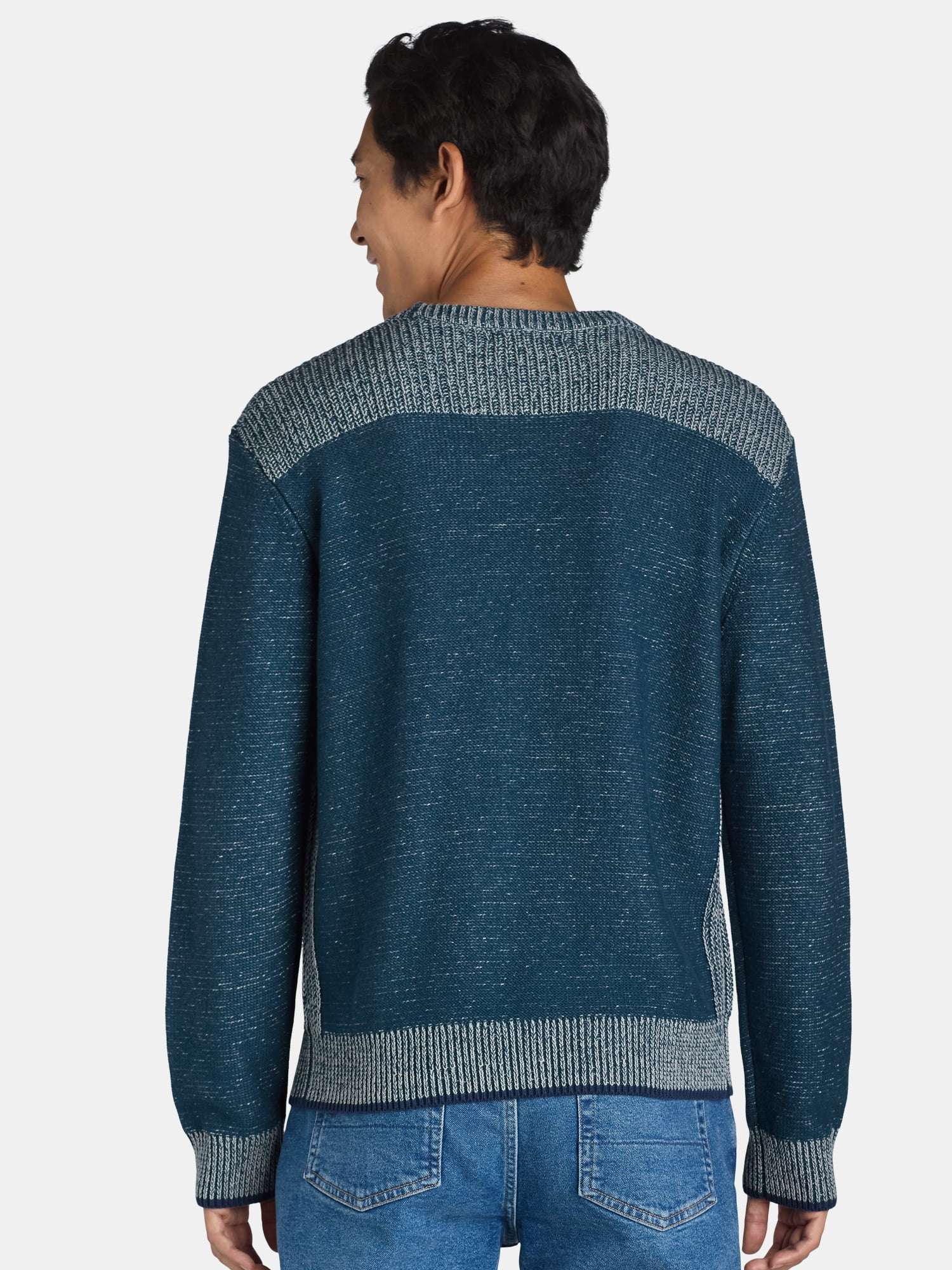 Tribekka 44 Men's Plaited Rib Crewneck Sweater, Sizes XS-3XL