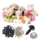 thumbnail image 5 of EeaseMX 100 piezas de ojos plásticos y juntas de 8 mm Eyes de seguridad de plástico Ojos para muñecas para oso de peluche Animales rellenos de muñeca Muñeca de títeres, 5 of 7