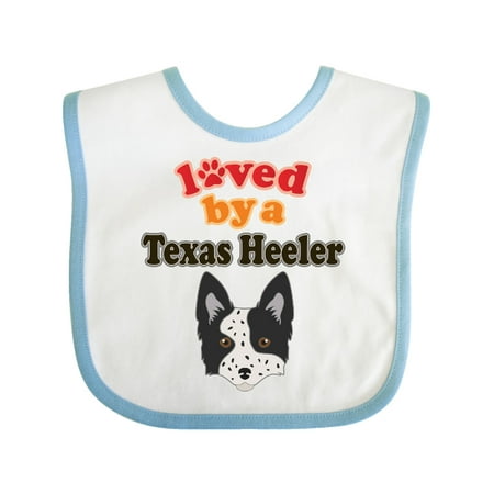 

Inktastic Texas Heeler Dog Gift Baby Boy or Baby Girl Bib