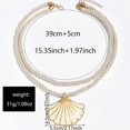 thumbnail image 3 of Jewelry summer beach vacation style alloy shell pendant necklace female ocean, 3 of 3
