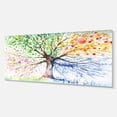 thumbnail image 3 of DESIGN ART Designart 'Four Seasons Tree' Floral Metal Wall Art, 3 of 5
