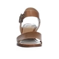 thumbnail image 2 of Womens Franco Sarto Havana Buckle Heeled Sandals, Tan, 6.5 US / 36.5 EU, 2 of 5