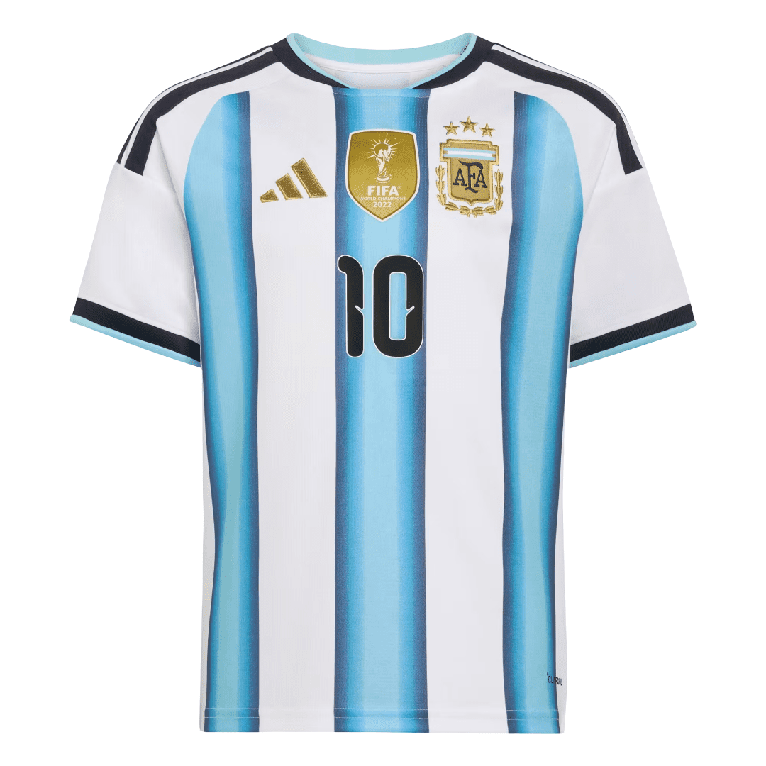 adidas Argentina 26 Home Messi #10 Kids Jersey Youth