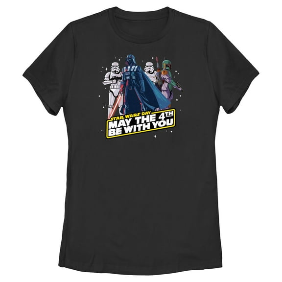 Women's Star Wars May the Fourth Be With You Day Graphic T-Shirt