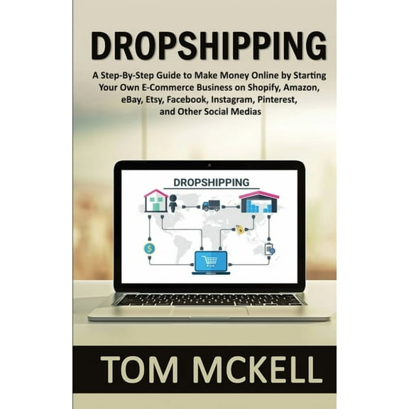Dropshipping: A Step-By-Step Guide to Make Money Online by Starting Your Own E-Commerce Business on Shopify, Amazon, eBa, (Paperback)