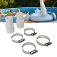 thumbnail image 1 of Reemplazo Del Adaptador De Manguera De Piscina, Adaptador De Manguera De Piscina ABS Multifuncional Para Fuentes, 1 of 7