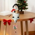 thumbnail image 6 of ToyKingdee 3D Christmas Stockings Holder, Snowman Fireplace Stocking Hooks, 6 of 7