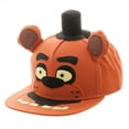 thumbnail image 3 of Five Nights At Freddy's Fazbear Plush Snapback Hat, 3 of 3