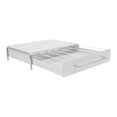 thumbnail image 3 of K Cup Organization Storage Drawer - Carbon Steel Coffee Pod Holder with Sliding Drawer, Countertop Maker Stand, Holds 36 Pods, Supports Coffee Machine (Black/White), 3 of 25
