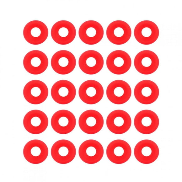 Heaveant Silicone Grolsch Gasket, 25Pcs Red Silicone Grolsch Gaskets for Swing Flip Top Bottle Home Brew Beer Bottle Seals