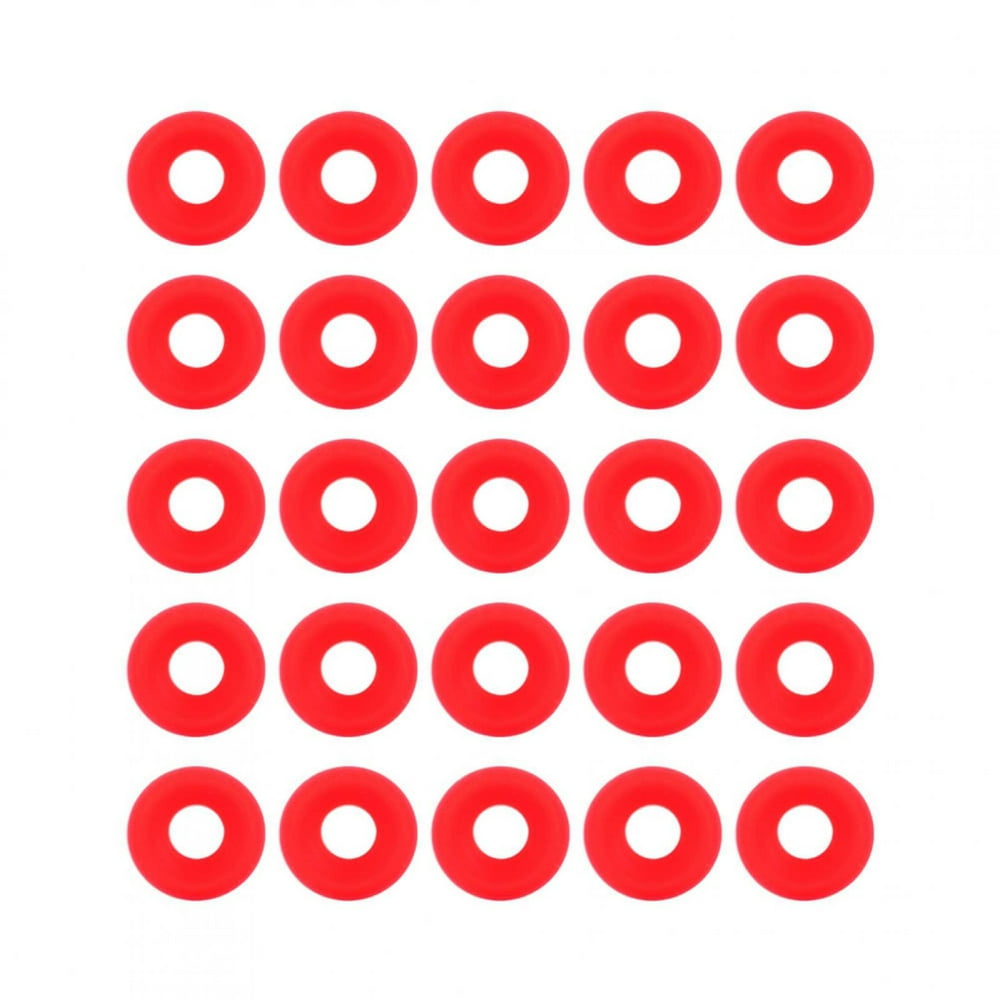 DOACT Swing Flip Top Bottle Gasket, 25Pcs Red Silicone Grolsch Gaskets