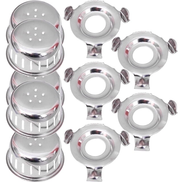 SOPOTUTU 10 Sets Tower Pressure Cooker Spare Parts Stainless Steel For Cooking