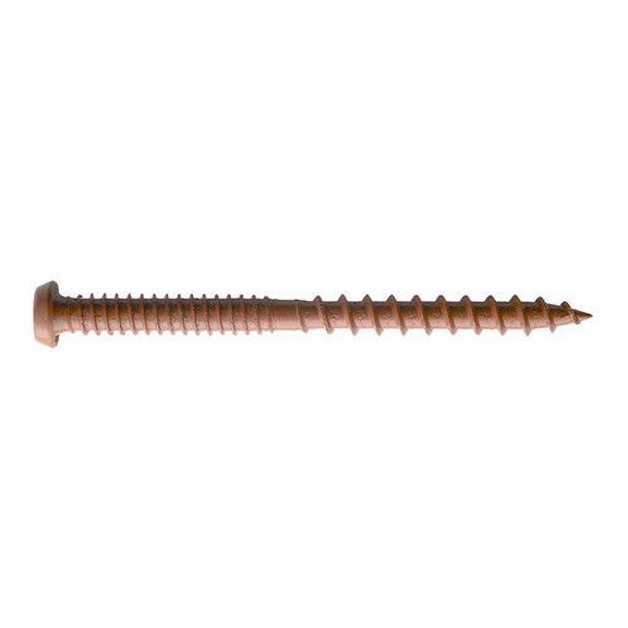 SENCO 08S250W596 2-1/2 in. #8 Exterior Red Composite Decking Screws (800-Pack)