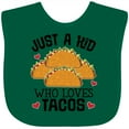 thumbnail image 3 of Inktastic Taco Lover Mexican Food Boys or Girls Baby Bib, 3 of 4