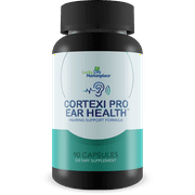 Cortexi Pro Ear Health - Hearing Support Formula with Turmeric, Vitamin C, Zinc, Magnesium - Promote Improved Hearing & Auditory Function - Support Reduced Inflammation, Hearing Loss, & Ear Ringing