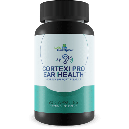Cortexi Pro Ear Health - Hearing Support Formula with Turmeric, Vitamin C, Zinc, Magnesium - Promote Improved Hearing & Auditory Function - Support Reduced Inflammation, Hearing Loss, & Ear Ringing