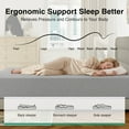 thumbnail image 5 of Novilla Atease 10" King Size Medium Adult Memory Foam Mattress, 5 of 11