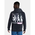 thumbnail image 3 of K-Pop Demon Hunters, Men's & Big Men's Graphic Hoodie with Overshoulder Print, Sizes XS-5XL, 3 of 5