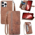 thumbnail image 1 of Funda billetera anti-golpes para GANGXUN iPhone 16 Pro Max , ideal para día a día y trabajo, 1 of 5