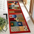 thumbnail image 5 of 2x6 FT Kitchen Runner Rugs Non Skid Washable, Faux Wool Rug Runners for Hallways Bathroom Carpet Runner, Soft Indoor Modern Floor Rug for Entryway Laundry Room, 5 of 11
