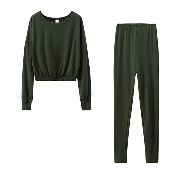 Babysbule Womens Fall Plus Top Sets s Women Color Hooded Sweatshirt and pant Tracksuit Sport Suit