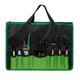 thumbnail image 3 of "Bolsa organizadora verde oscuro para herramientas de jardín con diseño de delantal y múltiples bolsillos resistentes", 3 of 6