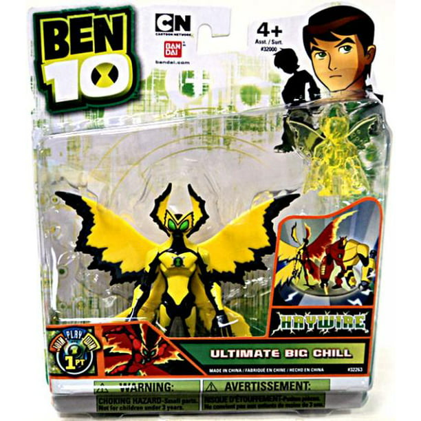 Ben 10 Ultimate Alien Big Chill Ultimate Haywire Action Figure