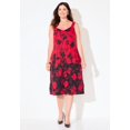 thumbnail image 4 of Catherines Women's Plus Size Modern Floral Jacket & Dress Duet, 4 of 4