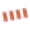 Red, variant on 4Pcs Acrylic Pool Cue Ferrule Unfinished Acrylic Snookers Pool Tip for Precisely Shots And Long Lasting Performances