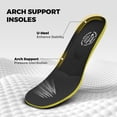 thumbnail image 2 of FitVille Men's Slip-On Walking Shoes Wide Thick Sole Comfort Shoes For Foot Pain Relief with Arch Support, 2 of 6