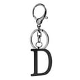 thumbnail image 1 of Llave de Inicial Uxcell, 1PCS Llave de Acero Inoxidable, Negro (Letra D), 1 of 7