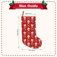 thumbnail image 3 of Lsque 18 Inches cute Christmas Moose Pattern Christmas Stockings Hanging Ornaments,Knitted Xmas Fireplace Hanging Stocking,Holiday Decoration, 3 of 8