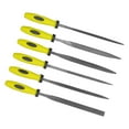 thumbnail image 4 of Pointed Square File,6Pcs Small File Set Flat End File Small File Set High-Intensity Output, 4 of 8