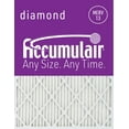 thumbnail image 1 of Accumulair Diamond 10x14x1 MERV 13 Air Filter/Furnace Filters (4 pack), 1 of 4