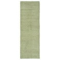 thumbnail image 3 of SAFAVIEH Boston Angelica Diamond Trellis Cotton Area Rug, Olive, 8' x 10', 3 of 9