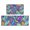 Blue Pioneer Flower, variant on Blue Pioneer Flower and Leaf Pattern Kitchen Rugs Sets Of 2,Anti Fatigue Kitchen Mat Rugs Non Slip Washable,Decorative Kitchen Floor Mats for Kitchen,Sink,Laundry,17"x30" 17"x47"