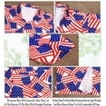 thumbnail image 6 of HAPPY BAY Men's Hawaiian Shirts Short Sleeve Button Down Shirt Mens 4th of July Casual Patriotic Shirts Vacation Beach Summer Party Shirts for Men Funny L Stars And Stripes, Red, 6 of 6