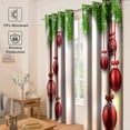 thumbnail image 2 of Pink Gold Marble Blackout Kitchen Window Tier Curtains and Valance Set, 36 Inch Window Curtains Set with Rod Pocket, Abstract Art Curtains Set for Small Windows, Living Room or Bathroom, 2 of 6