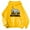 Yellow, variant on Binhe Women’s Cute Animal Print Hoodie Cozy Winter Sweatshirt for Teen Girls Oversized Loose Fit Casual Pullover with and Perfect for School Travel and Holidays