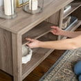 thumbnail image 5 of Manor Park Open Storage TV Stand for TVs up to 65", Driftwood, 5 of 9