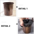 thumbnail image 3 of Raindrops Garbage Can Kitchen 1Set Rectangular Shape with Large Capacity in Brown Color, 3 of 8