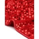 thumbnail image 5 of Chaqueta de lentejuelas Allegra K para mujer manga larga frente abierto fiesta clubwear recortada tipo bolero rojo L, 5 of 5