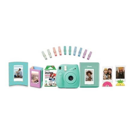 FUJIFILM Instax Mini 7+ Green Bundle