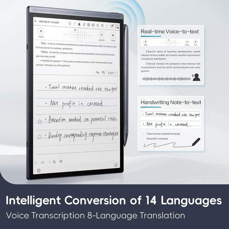 iFLYTEK AINOTE Air 2, 8.2-inch AI Note-Taking Tablet, Writing