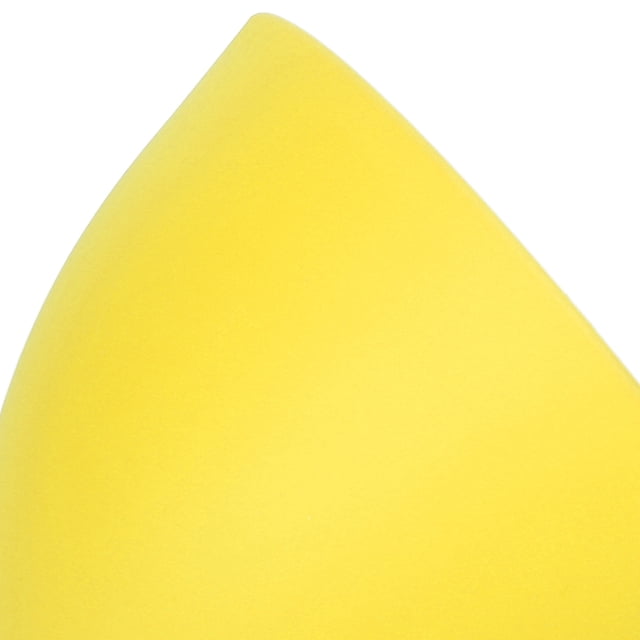 Tazón de silicona para mezclar, reutilizable, resistente al calor, máscara facial, tazón para mezclar para pintura de yeso, 15 x 15 x 11 cm, amarillo
