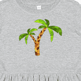 thumbnail image 4 of Inktastic Palm Trees Girls Toddler Dress, 4 of 5