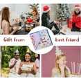 thumbnail image 4 of Best Friend Blanket, Friends Blanket for BFF Gifts, Best Friend Birthday Gifts for Women, Unique Friendship Blanket for Bestie, Bestfriend Gift Ideas - Throw Blankets with Loving Messages 50"x60", 4 of 6