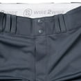 thumbnail image 5 of Wire2wire Men's Tournament Open Bottom Baseball Pant Charcoal M, 5 of 9
